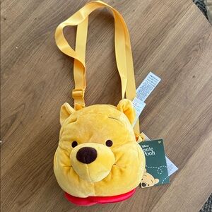 Disney Yellow and Red Pooh Bear Bag